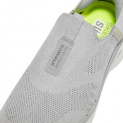 Skechers斯凯奇男士网面一脚蹬健步鞋轻质厚底舒适缓震运动休闲鞋