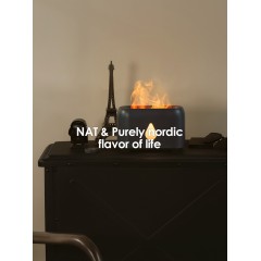 北欧欧慕（nathome） 小伙伴仿真火焰香薰机加湿器