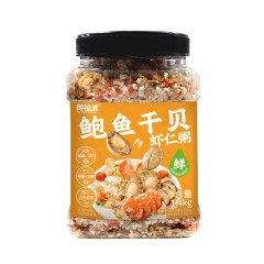 美拾派(MEYSYPAL) 鲍鱼干贝虾仁粥1.4kg(粥料1355g+鱼味调味汁15g*3） Member's Mark  山姆