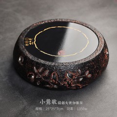 茶大师 小莺歌电陶茶炉煮茶器日本南部铸铁壶老铁茶壶铜壶电陶炉