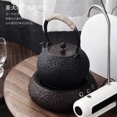 茶大师沧海烂石电陶茶炉煮茶器电茶炉日本铸铁壶玻璃壶铜壶电陶炉