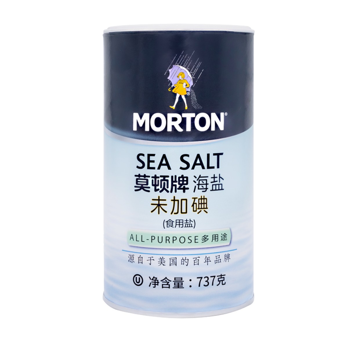莫顿（MORTON）盐 无碘海盐（未加碘）